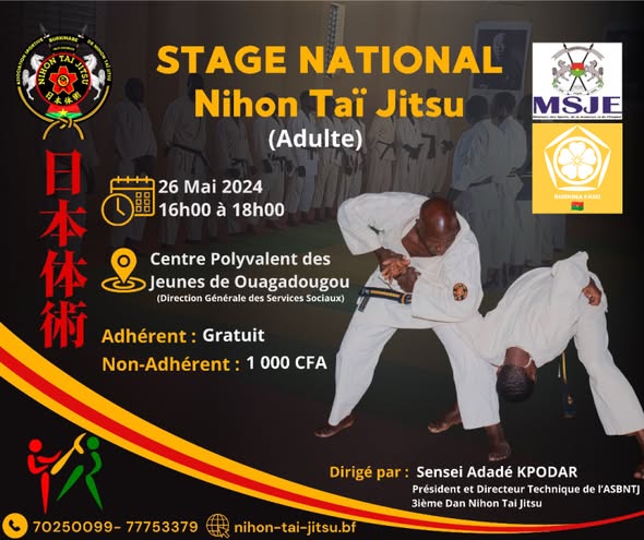 Stage National pour Adulte