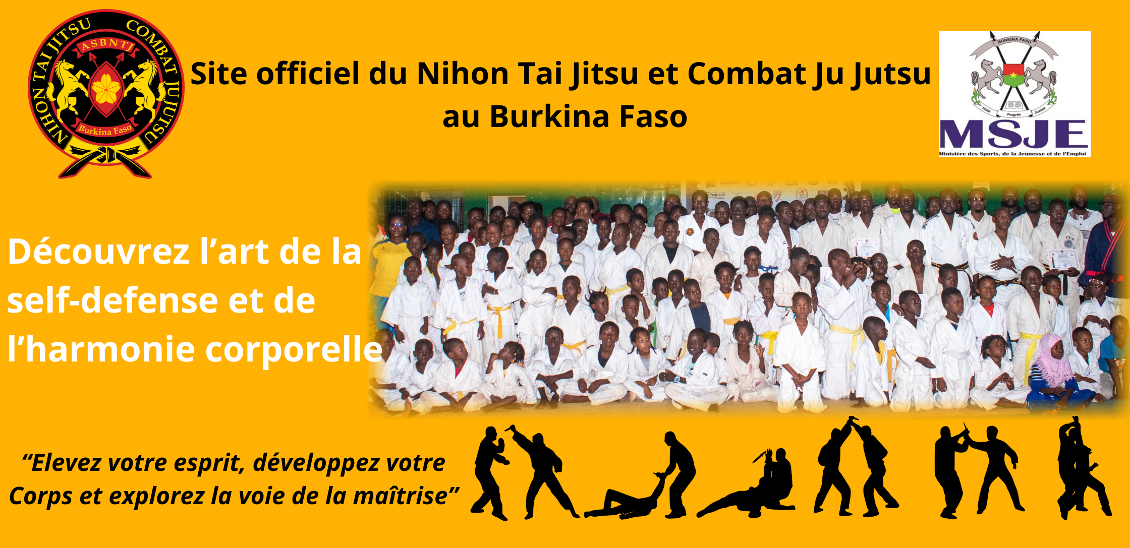 Bannière principale du site nihon tai jitsu